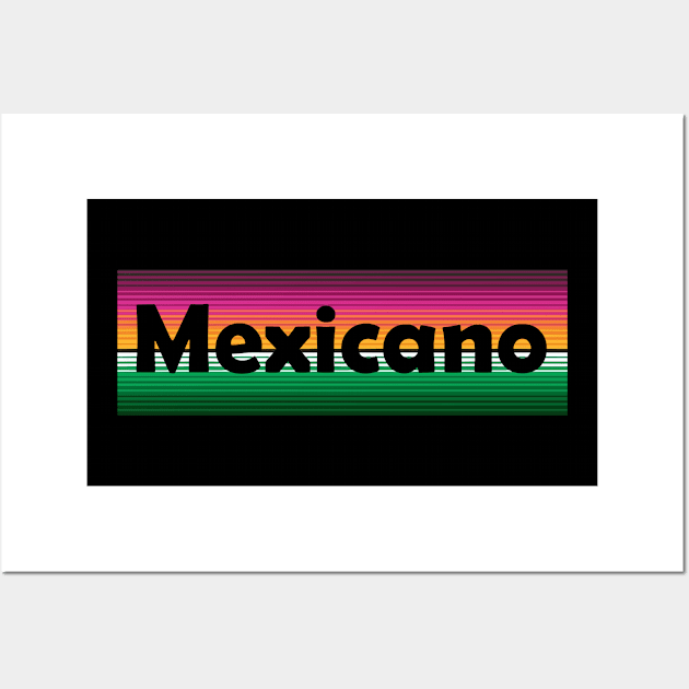 Mexicano rebozo Classic Wall Art by sponsonvillager